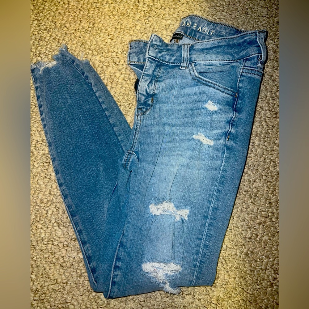 American eagle size 4 short jeggings